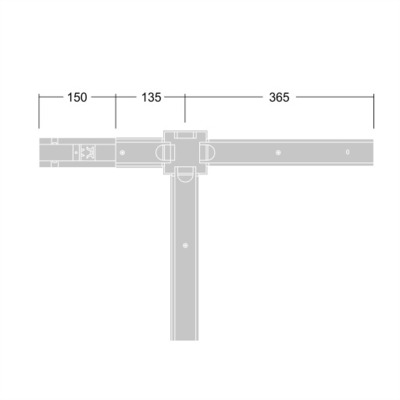 Thorn Anschluss schwarz CONTUS T-VT1 BK