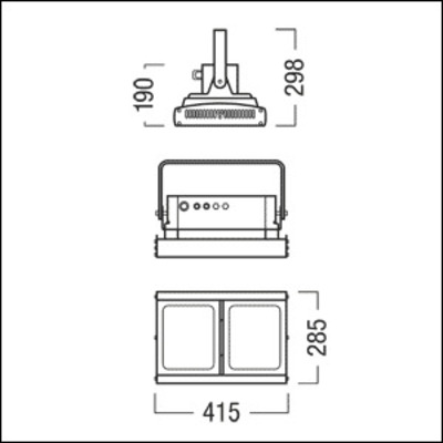 Zumtobel Group LED-Hallenleuchte EXDURA M #42190384