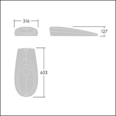Thorn LED-Straßenleuchte 730 OX2 36L50- #96684212