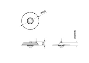 Philips Lighting LED-Hallenleuchte 4000K, dimmbar BY121XG6280#30676000