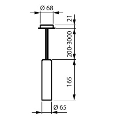 Philips Lighting 3D-LED-Pendelleuchte 3000K PT332B22S#83838300