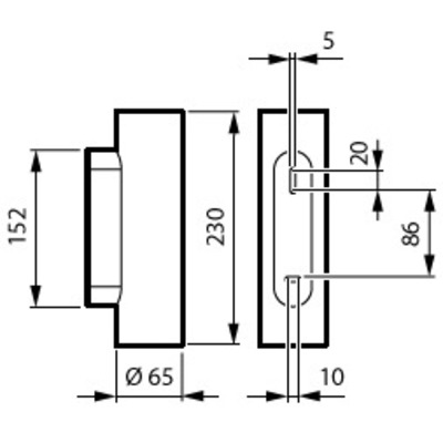 Philips Lighting 3D-LED-Wandleuchte 3000K weiß WL322W10S#83808600
