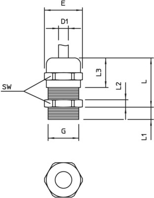 OBO Bettermann Vertr Ms-Verschraubung M12 V-TEC VM12 MS