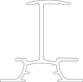 K2 Systems Einlegeschiene 2.0 Modulrahmenhöhe 40mm 2004335