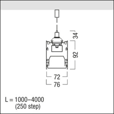 Zumtobel Group Kanal für LED-Lichtlinie SLN2-C MSP #42190608