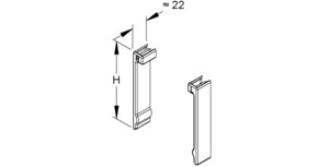 Niedax Schutzkappenpaar SKKSA 110