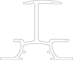 K2 Systems InsertionRail 2.0-30 3.65 m Black 2004841