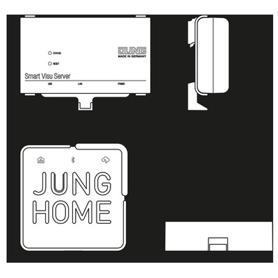 Jung SV-Server-Set JUNG HOME Gateway SV-S-BT S GW