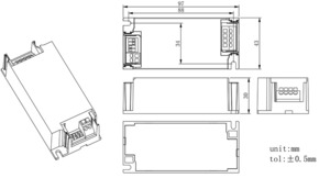 Houben LED-Treiber 150-700mA CUPOID CCCB 28