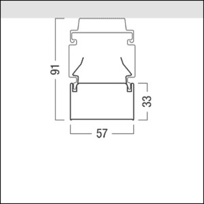 Zumtobel Group LED-Lichtbandleuchte 840 ZX2 MIREL #42190450