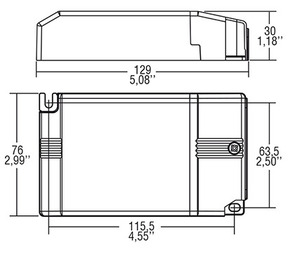 Houben LED-Treiber 700-1750 mA MP55/120HC