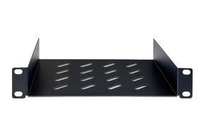 DIGITUS Fachboden 1HE,RAL 9005 DN-10-TRAY-2-B