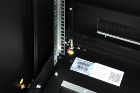 DIGITUS Netzwerkschrank Unique 26HE,RAL 9005 DN-19 26U-6/10-B-1