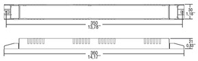 Houben LED-Treiber 220-500mA T-LED80/500 1-10V