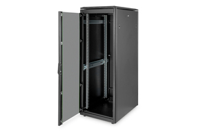 DIGITUS Netzwerkschrank Unique 32HE,RAL 9005 DN-19 32U-6/8-B-1