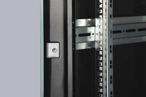 DIGITUS Netzwerkschrank Unique 36HE,RAL 9005 DN-19 36U-6/6-B-1