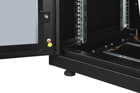 DIGITUS Netzwerkschrank Unique 36HE,RAL 9005 DN-19 36U-6/6-B-1