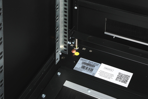 DIGITUS Netzwerkschrank Unique 36HE,RAL 9005 DN-19 36U-6/6-B-1