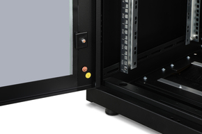 DIGITUS Netzwerkschrank Unique 42HE,RAL 9005 DN-19 42U-6/6-B-1