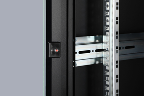 DIGITUS Netzwerkschrank Unique 42HE,RAL 9005 DN-19 42U-6/8-B-1