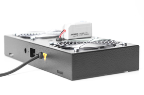 DIGITUS Dachlüftereinheit 2 Lüfter,RAL 9005 DN-19 FAN-2-WM-T-SW