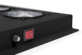 DIGITUS Dachlüftereinheit 4 Lüfter,(RAL 9005 DN-19 FAN-4-SRV-B