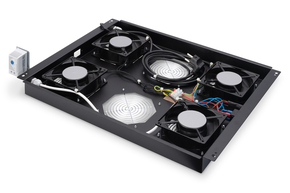 DIGITUS Dachlüftereinheit 4 Lüfter,(RAL 9005 DN-19 FAN-4-SRV-B