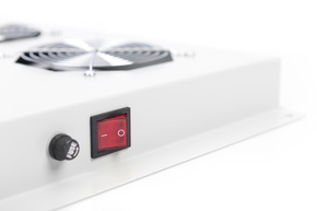 DIGITUS Dachlüftereinheit 6 Lüfter,RAL 7035 DN-19 FAN-6-SRV