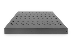 DIGITUS Ausziehbarer Fachboden 1HE,RAL 9005 DN-19 TRAY-2-600-SW