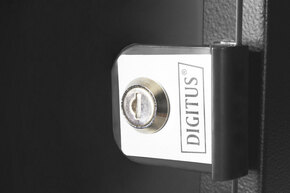 DIGITUS Wandgehäuse SOHO PRO 6HE,sw DN-49101