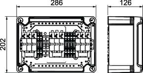 OBO Bettermann Vertr Generatoranschlusskasten 3x2 PV-String PVG-BC 900K 222