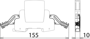 DEHN EMV-Federklemme f. Blitzductor XT SAK BXT LR (VE2)