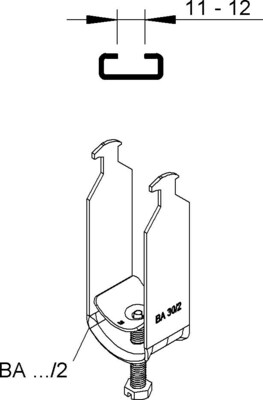 Niedax Bügelschelle BA 30/2