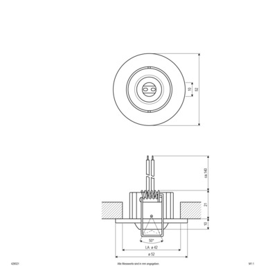 EVN Lichttechnik Lichtpunkt schwenkbar 20W 12V IP20 426 421 go