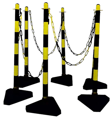 DEHN Kettenständer-Set Pfosten: ge/sw KTST SET 6ZFS#700111