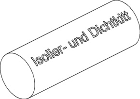 HKL Isolier- u. Dichtkitt gr in Stangen 378GR