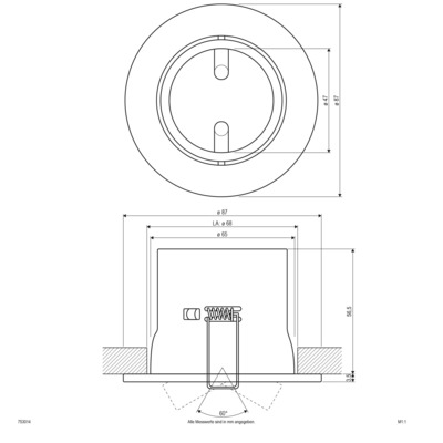 EVN Lichttechnik NV EB-Leuchte 50W 12V GX5,3 753 014 chr/mt