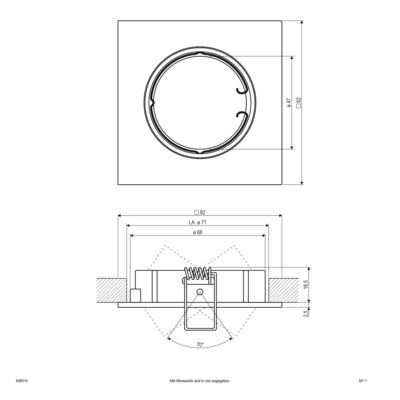 EVN Lichttechnik NV EB-Leuchte 12V 50W GX5,3 646 014 chr/mt