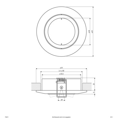 EVN Lichttechnik DG EB-Strahler 35W 12V GX5,3 754 011 chr