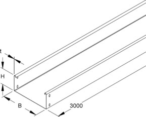 Niedax Kabelrinne RLU 85.300