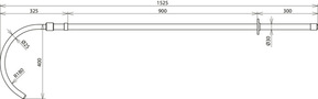 DEHN Rettungsstange Un ...72,5kV L1525mm RST 72.5 1500