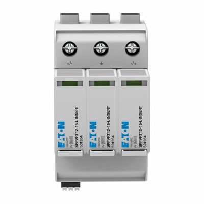 Eaton PV-Überspannungsschutz 1500V,Klasse1und2 SPPVRT12-15-2+PE-AX