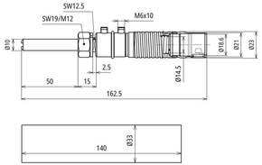 DEHN ISO Anschlusselement AE ISO RAV KF#819648