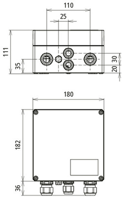 DEHN Generatoranschlusskasten für PV-Anlagen DCU2YPV1+210001M2SFM