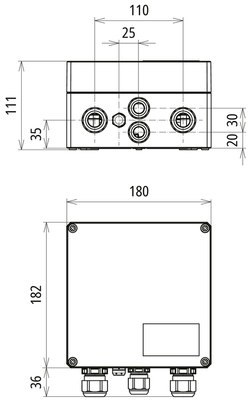 DEHN Generatoranschlusskasten für PV-Anlagen DCU2YPV1+210001M2SFM