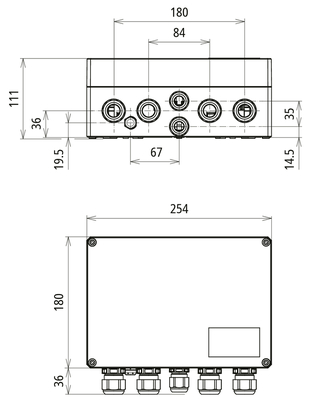 DEHN Generatoranschlusskasten für PV-Anlagen DCU2YPV1+210002M2SFM