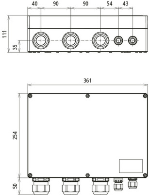 DEHN GAK Typ 1+2 im Gehäuse IP6 5 f. PV-Anl. 3 MPPT DCU 2 YPV 1+2#900978