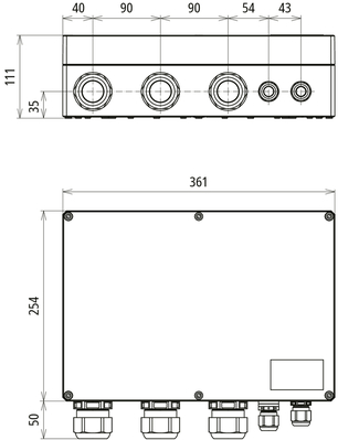 DEHN GAK Typ 1+2 im Gehäuse IP6 5 f. PV-Anl. 3 MPPT DCU 2 YPV 1+2#900978