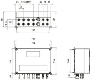 DEHN GAK Typ 1+2 im Gehäuse IP6 5 f. PV-Anl. 2MPPT DCU 2 YPV 1+2#900987