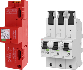 DEHN SET 1 DSH ZP B2 LSG TT + 1X DSHU 3P 35 909655